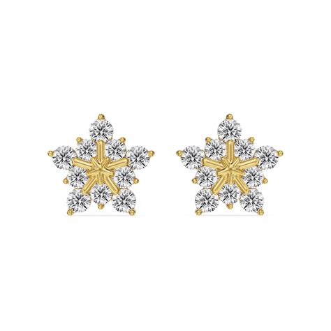 Daisy Drop Lab Grown Diamond Earring 9KT – Emori