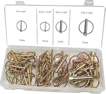 Swordfish 31170 Lynch Pin Assortment Kit, 50 Piece : Amazon.in: Home ...