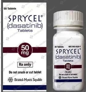 SPRYCEL 50MG TABLET 60'S : View Price, Combination and Alternatives ...