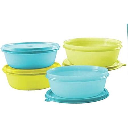 Buy Tupperware SS Bowl - Cool & Bright - 600ml (Set of 4) Online at Low ...