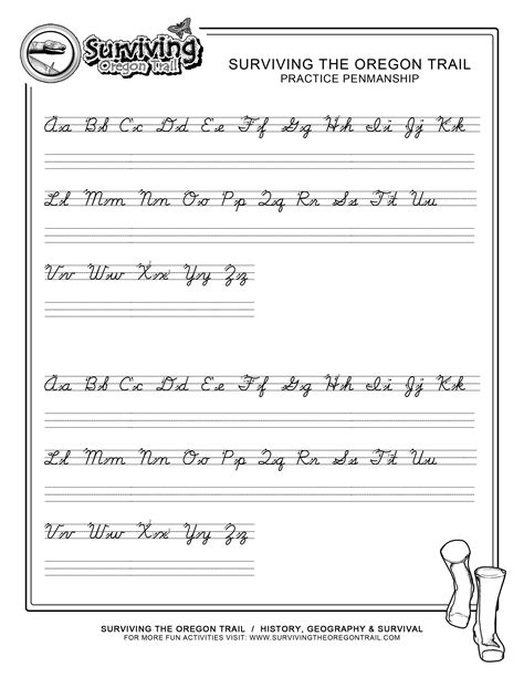 Free Printable Handwriting Worksheets - Printable Worksheets