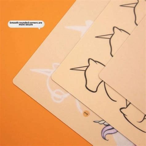 Double-Sided Unicorn Basic Drawing Template, Painting Practice Board ...