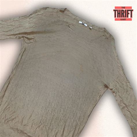 UNIQLO Rugged Long Top | Made in Japan – The Thrift Kart