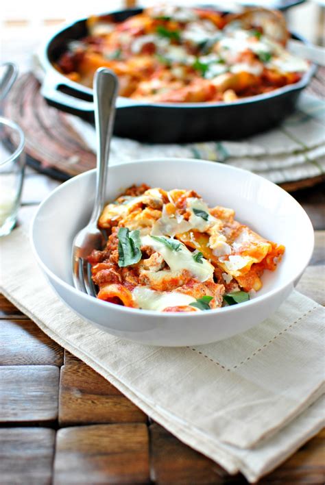 Simply Scratch Easy Skillet Lasagna   Simply Scratch