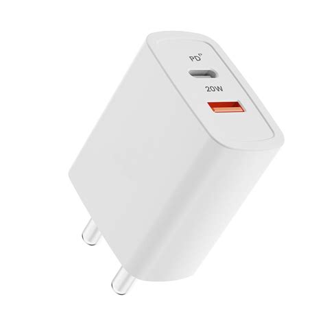 20 W USB & Type C Fast Charger with QC & PD Technology, Fast Charging ...
