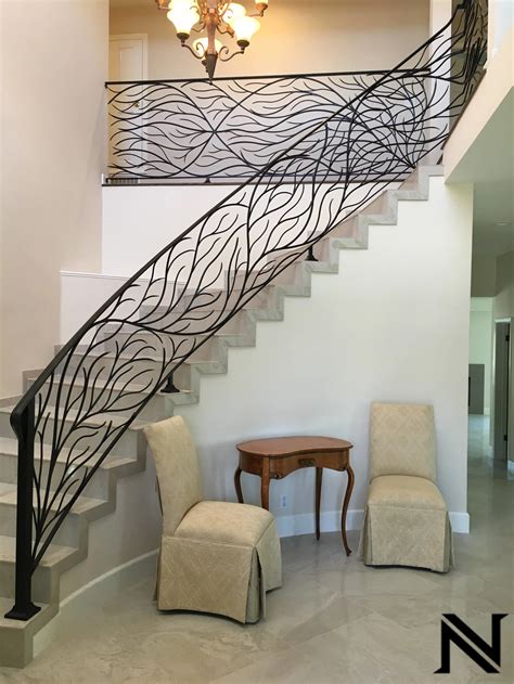 Cast Iron Stair Railing Design