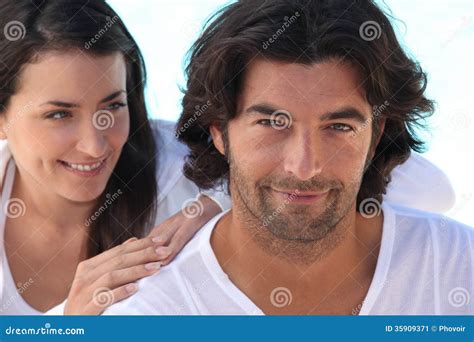 Beautiful Young Woman Admiring Man Image & Photo | Bigstock