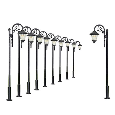 Evemodel 10pcs Model Railway Train Lamp Post Street Lights - India | Ubuy