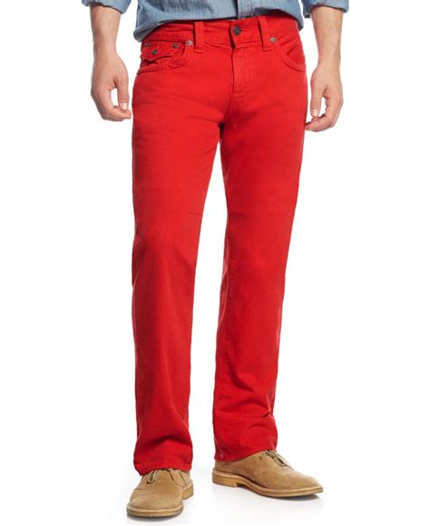Men's Colored Jeans Relaxed Fit at James Silvers blog