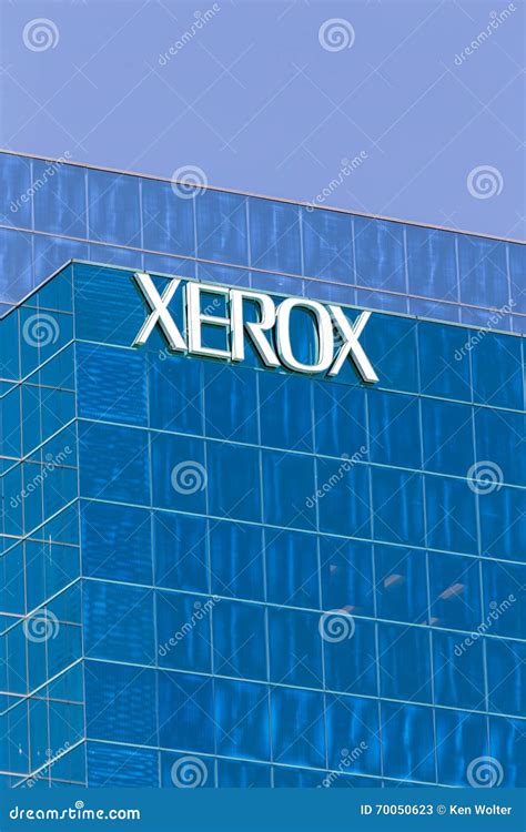 Xerox Corporate Headquarters Editorial Stock Photo - Image of machine, xerox: 70050623