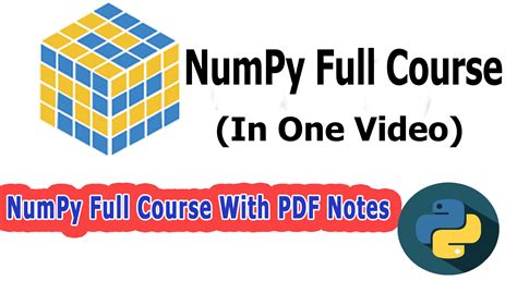 Image result for Numpy Full-Course 2025