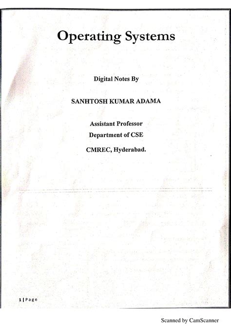 Image result for OS Study Points