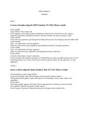 Excel Module 4 的图像结果