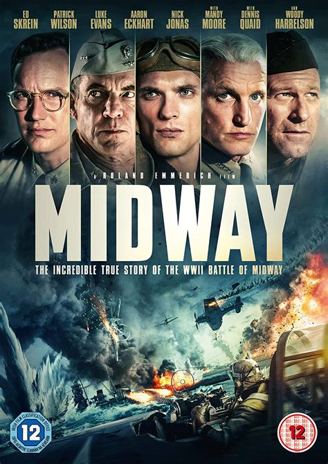 Midway [DVD] [2019]: Amazon.fr: Ed Skrein, Patrick Wilson, Woody ...