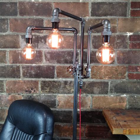 Modern Industrial Floor Lamp - Peared Creation - Touch of Modern