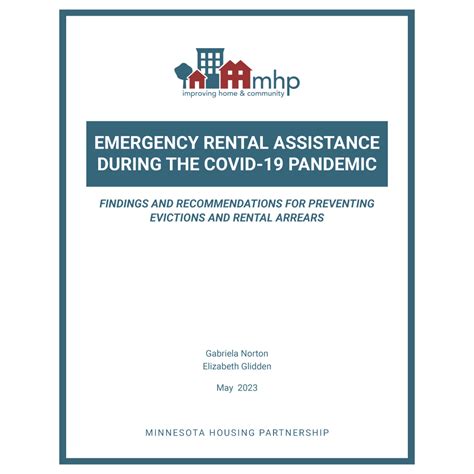 Emergency Rental Assistance During The COVID-19 Pandemic – Minnesota ...