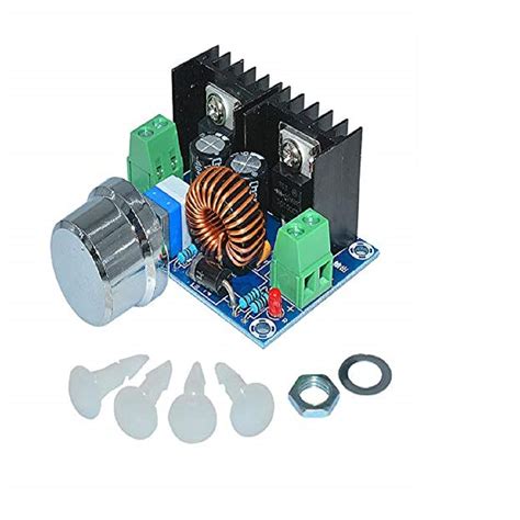 XH-M401 Mini Voltage Reducer Regulator DC 4-40V 12V 24V Step Down to 2 ...