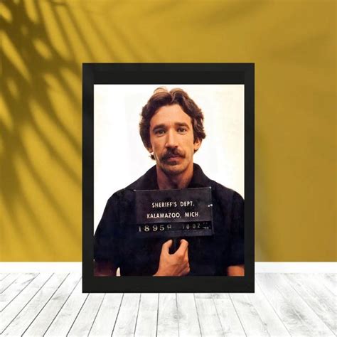 Tim Allen Mugshot Poster-photo Print Digital Oil Painting-wall Photo ...