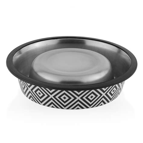 Steel Twiggy Striped Bowl – Pawpourri