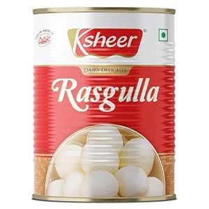 Ksheer-Catch Rasgulla Tin | 1 KG, 20 Pieces |Open & Eat | Mouth ...