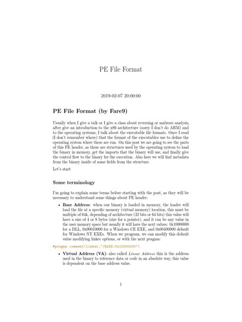 Image result for Pe File Format