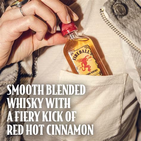 Fireball Whiskey Bottle