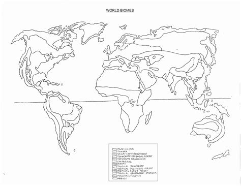World Biome Map Coloring Worksheet Best Of World Biomes Map School ...