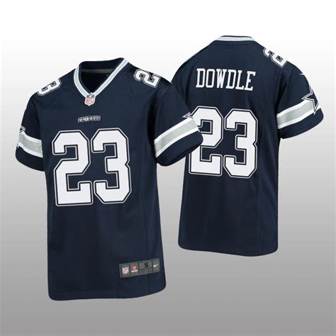 Dallas Cowboys Rico Dowdle Navy Jersey Game – Youth – KatinatSports Store