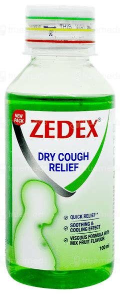 Zedex Mixed Fruit Flavour Syrup – Cold & Cough Symptom Relief