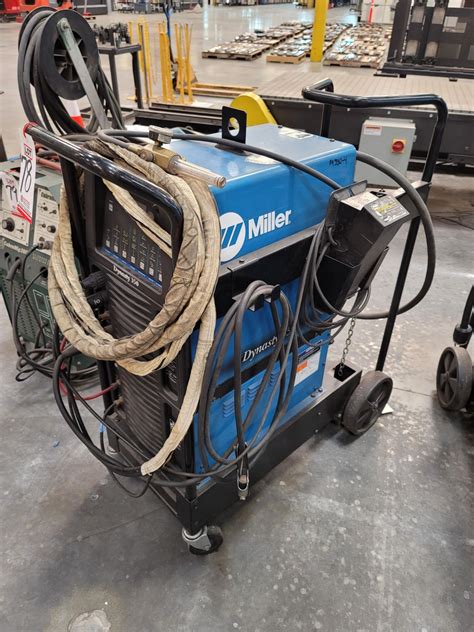 MILLER DYNASTY 350 TIG WELDER, PORTABLE, WATER-COOLED PACKAGE W/ FOOT ...