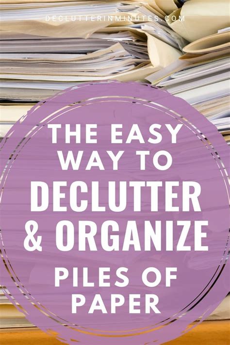 Image result for Paper Declutter Tips