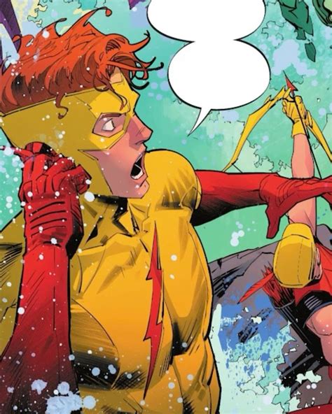 Wally West pfp | Batman comic art, Dc comics art, Young justice