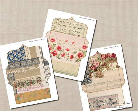 Image result for Junk Journal Using Envelopes