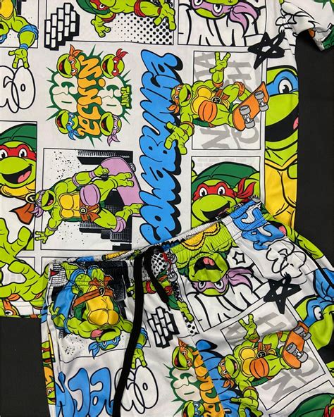 Ninja Turtles Cowabunga T-shirt Shorts Combo