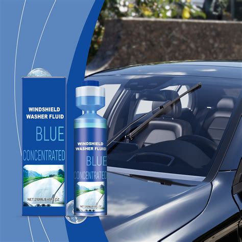 BLUE Concentrated Blueberry Windshield Washer Fluid 250Ml Refill Bottle ...