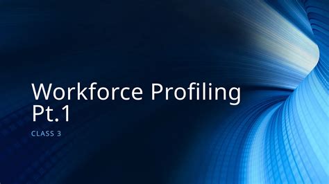 Image result for Workforce Profiling