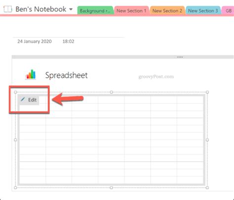 Image result for +Using Excel Spreadsheet in One Note