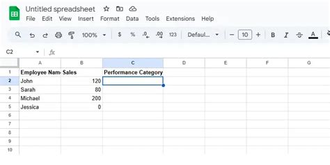 How to Use the IFS Function in Google Sheets - GeeksforGeeks