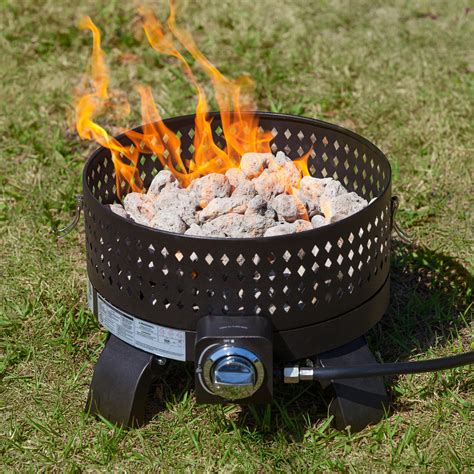 Portable Camping Propane Fire Pit - Edmonton RV Service
