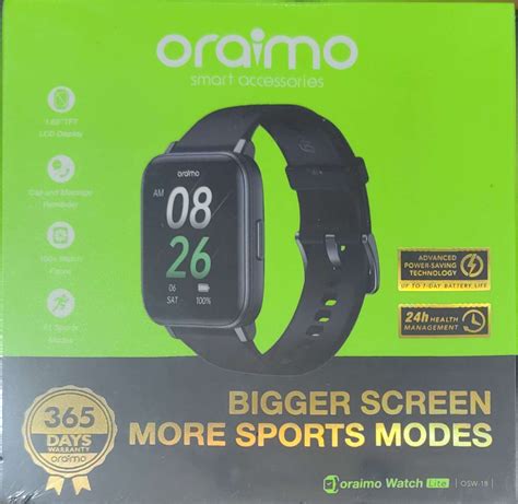 Oraimo Watch Lite Montre intelligente - 2SEI