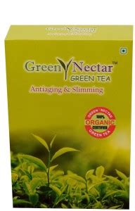 GREEN NECTAR ORGANIC Green Tea 100 Gms. Green Tea Box Price in India ...