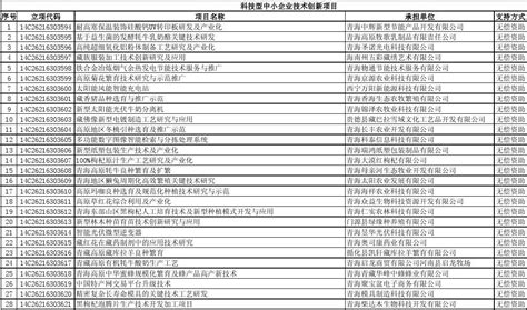 青海省中小企业信息网-关于公布青海省第二批“专精特新”中小企业名单的通告
