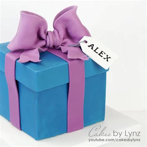 Image result for Fondant Gift Box Tutorial