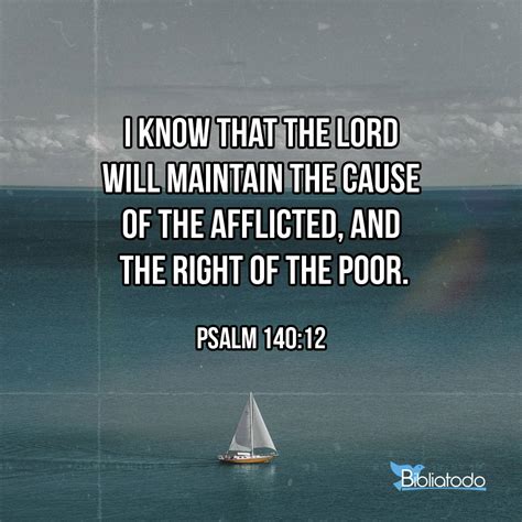 Psalm 140:12 Bible Cross References | Connecting Verses Across ...