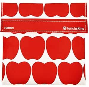 Lunchskins Reusable Sandwich Bag, Red Apple : Amazon.in: Garden & Outdoors
