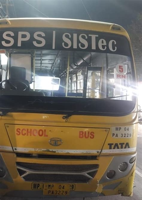 School bus rams into moped, killing female BA student:Her friend ...