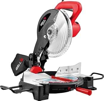 iBELL MS25-18,2400W 10 Inch Compound Mitre Saw 6000 RPM With Adjustable ...
