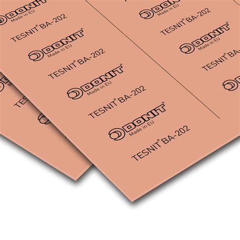 Graphite gasket sheet - TESNIT® BA-202 - DONIT TESNIT, d.o.o. - steel ...