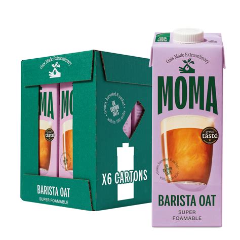 Barista Oat Drink Multipack | 6x1L | 12x1L | MOMA Foods