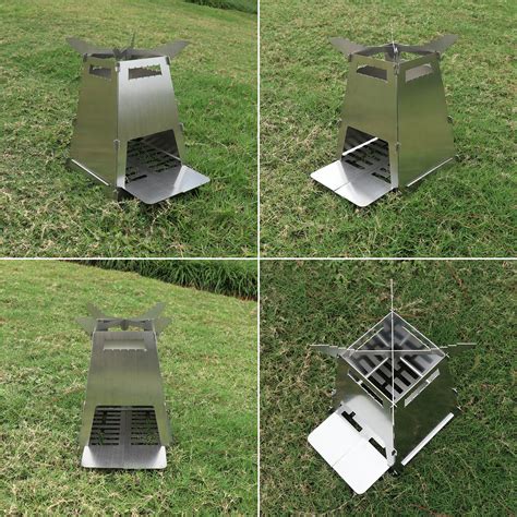 Buy RKSTN Folding Portable Barbecue Charcoal Grill, Barbecue Desk ...